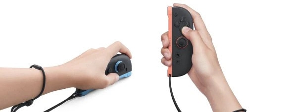 付属品のコントローラーでも遊べる