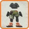 カモフラ アオサ