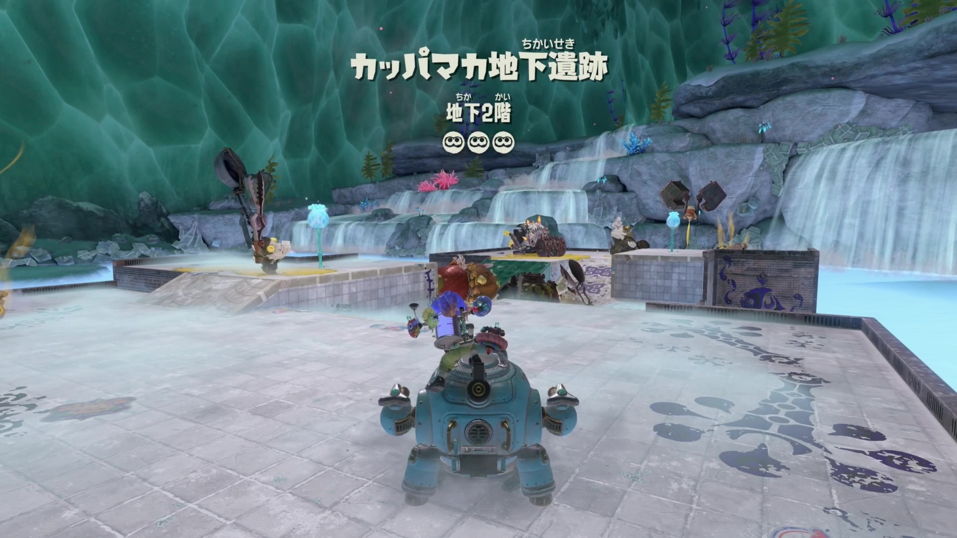 敵を倒してイクラを集める2