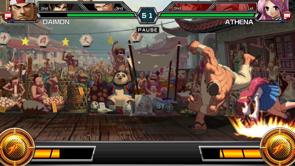 androidアプリ THE KING OF FIGHTERS D（ザ・キング・オブ・ファイターズD：KOF'D）攻略スクリーンショット4