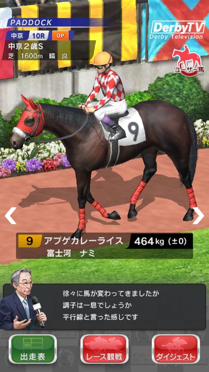 androidアプリ ダービーストーリーズ（ダビスト）攻略スクリーンショット8
