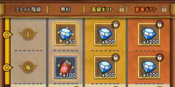 フライト階級の無料