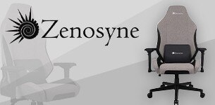 『ZenoSyne(ゼノサイン)』長時間座っても身体への負担が少ない快適なゲーミングチェア