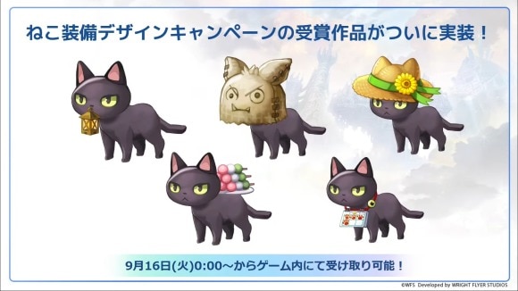 ねこ装備