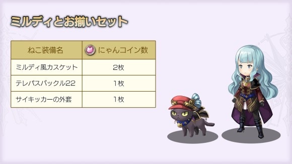 ミルディとお揃いセット