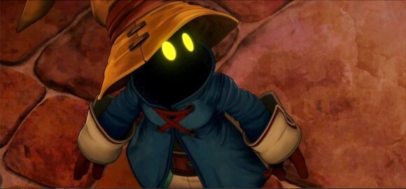 空を見上げるビビ