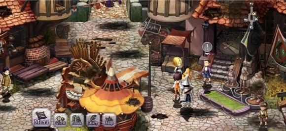 アレクサンドリア城下町