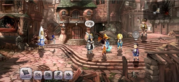 リンドブルム城下町