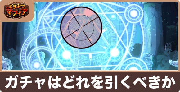 ガチャのおすすめ｜どれを引くべき？