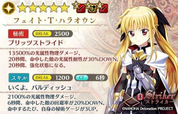 アルスノ】魔法少女リリカルなのはDetonationコラボガチャ2は引くべき