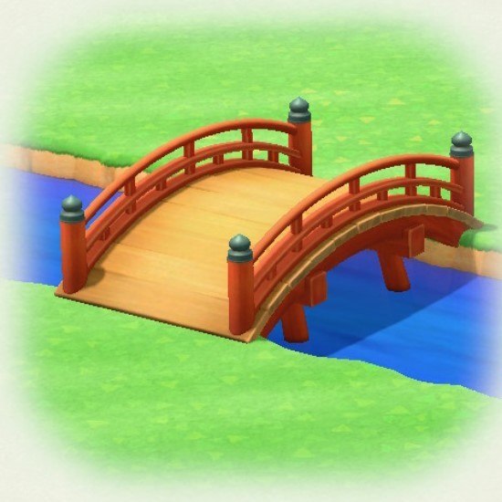赤い和風の橋