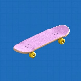 スケートボード_ピンク
