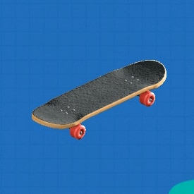 スケートボード_ブラック