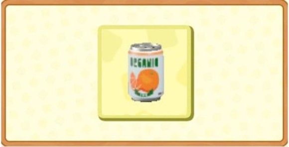 オレンジのかんジュースの入手方法と使い道