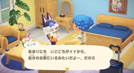 観光客が島に来る