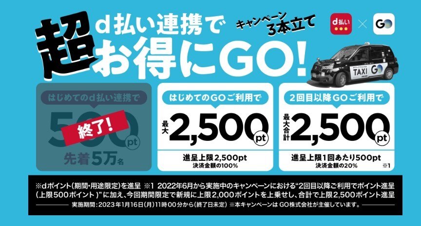 超お得なGOキャンペーン