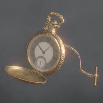 黄銅の懐中時計