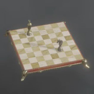 装飾されたチェス盤