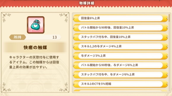 快癒の触媒