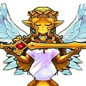 祝福の女神像