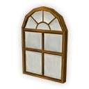 木枠の小窓