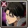 【拳闘士】リヴァイ　攻撃型　キャラアイコン最新
