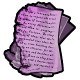紫色のページ