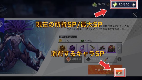キャラSP