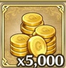 ゴールド5,000