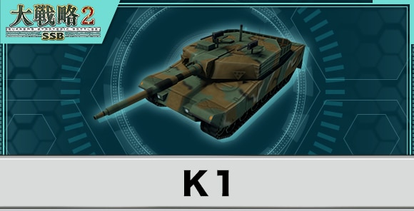 K1の性能と武装