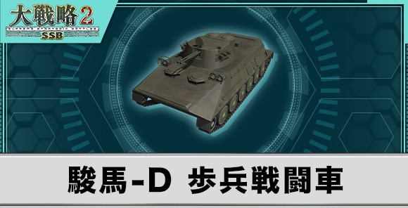 駿馬-D 歩兵戦闘車の性能と武装