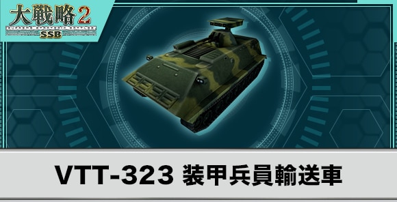 VTT-323 装甲兵員輸送車の性能と武装