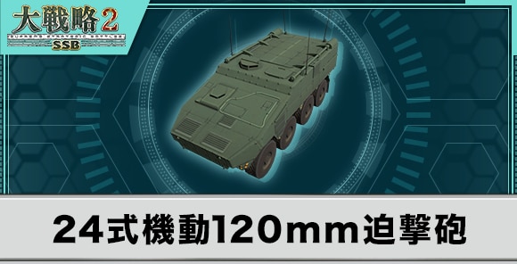 24式機動120mm迫撃砲の性能と武装