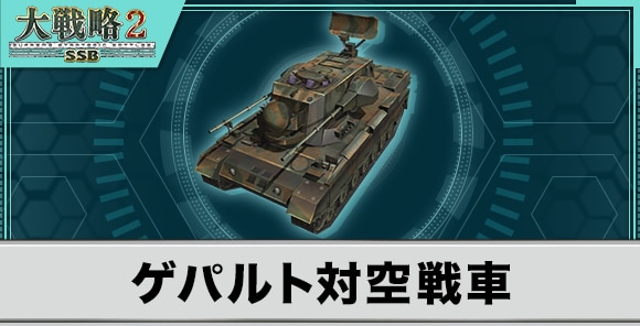 ゲパルト対空戦車の性能と武装