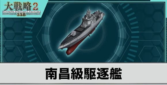 南昌級駆逐艦の性能と武装