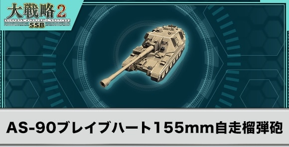 AS-90ブレイブハート155mm自走榴弾砲の性能と武装