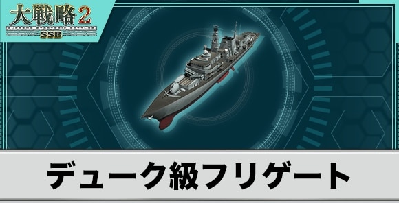 デューク級フリゲートの性能と武装