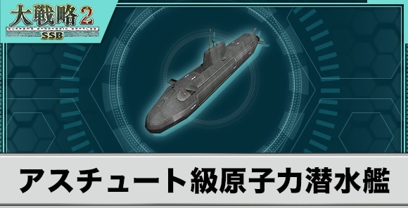 アスチュート級原子力潜水艦の性能と武装
