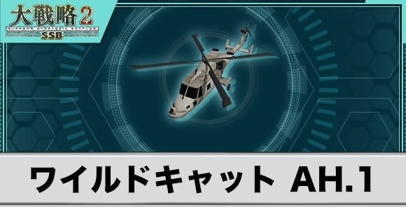 ワイルドキャット AH.1の性能と武装