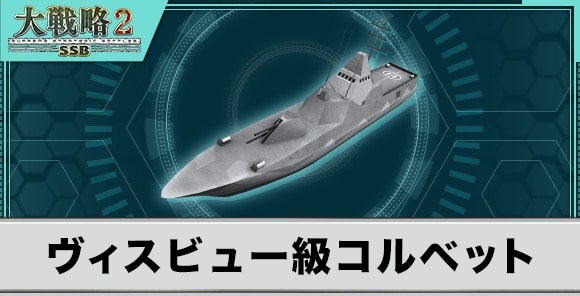 ヴィスビュー級コルベットの性能と武装