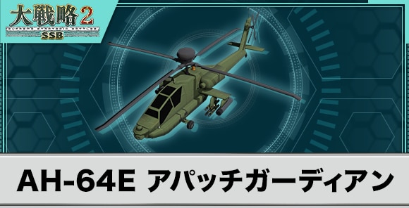 AH-64E アパッチガーディアンの性能と武装