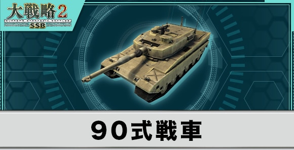 90式戦車の性能と武装
