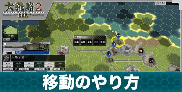 移動のやり方と注意点