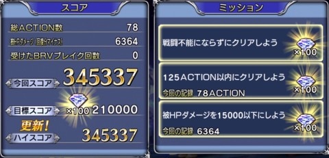 アルティメットシヴァカオス スコア34万
