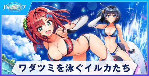 ワダツミを泳ぐイルカたち