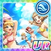 浜辺で紡ぐ友情