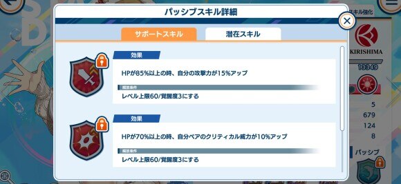 サポートスキル