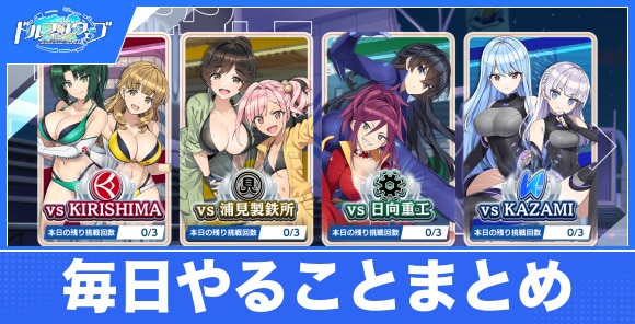 毎日やることまとめ