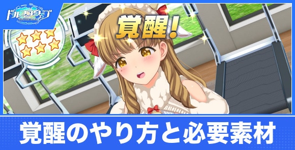覚醒のやり方と必要素材