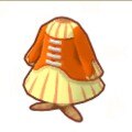オレンジのコルセット